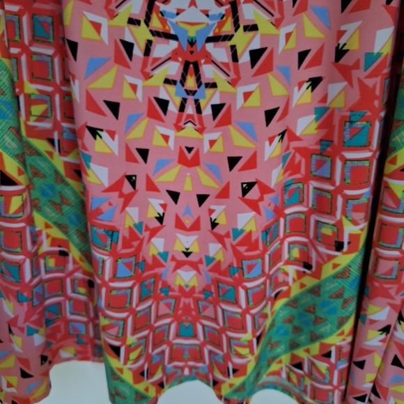Colorful elastic waist maxi skirt - Picture 2 of 4